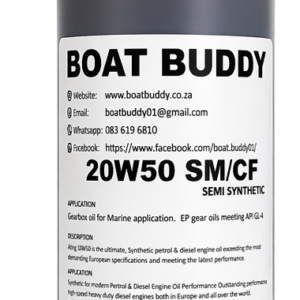 BOAT BUDDY 20W50 SM/CF SYN BLEND 1L