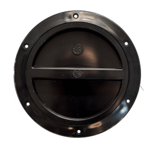 8" INSPECTION HATCH COVER WITH SEALING RING BLACK