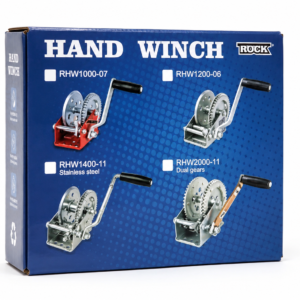 WINCH 2000LB W/DOUBLE GEAR