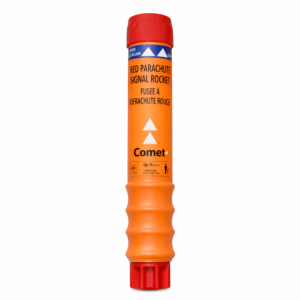 HANDHELD RED PARACHUTE FLARE