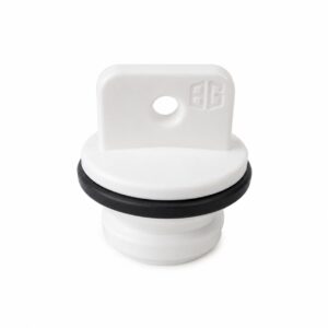 SCREW BUNG AND SEAL ONLY WHITE